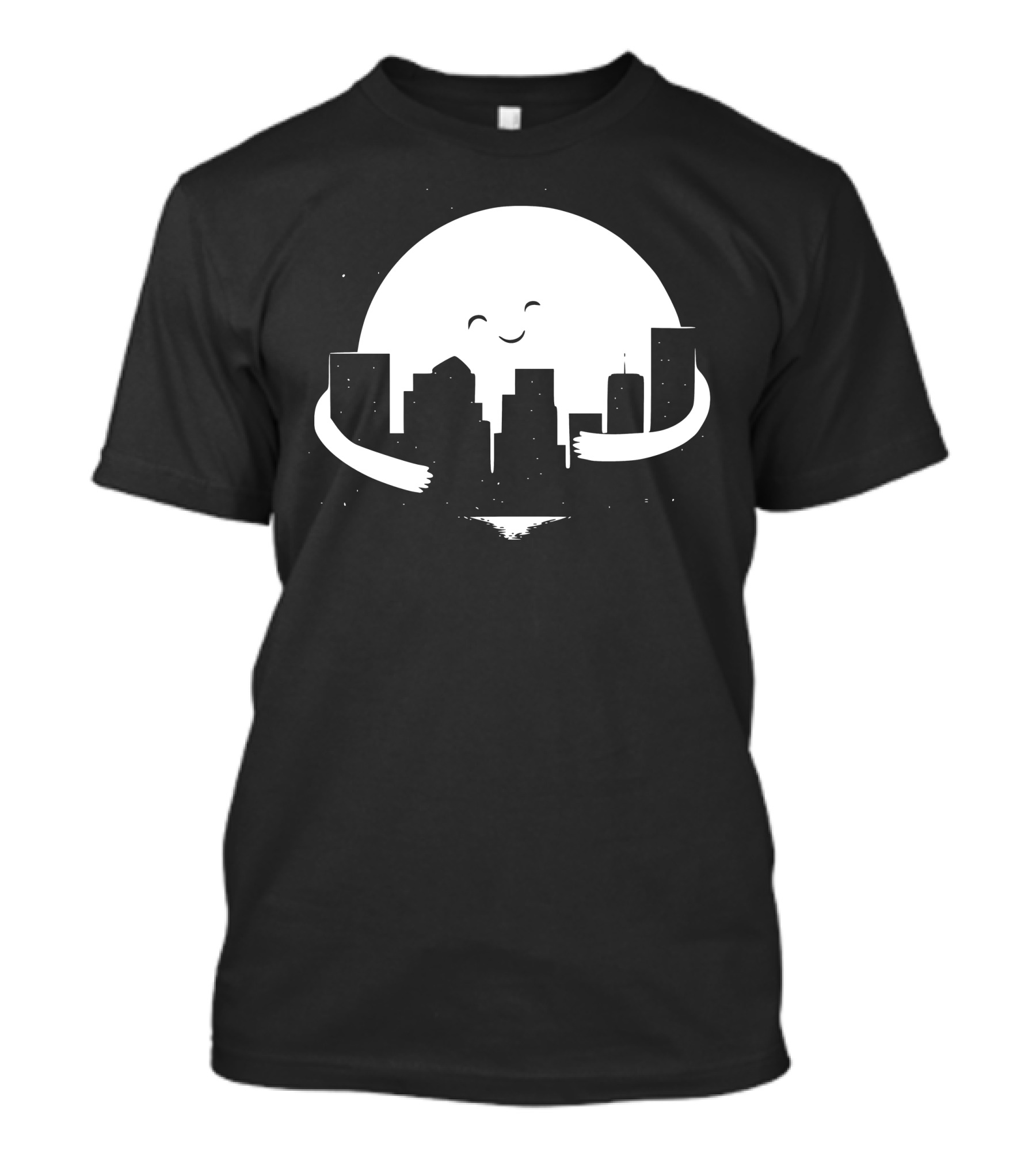 Moon Hug City Embrace T-Shirt