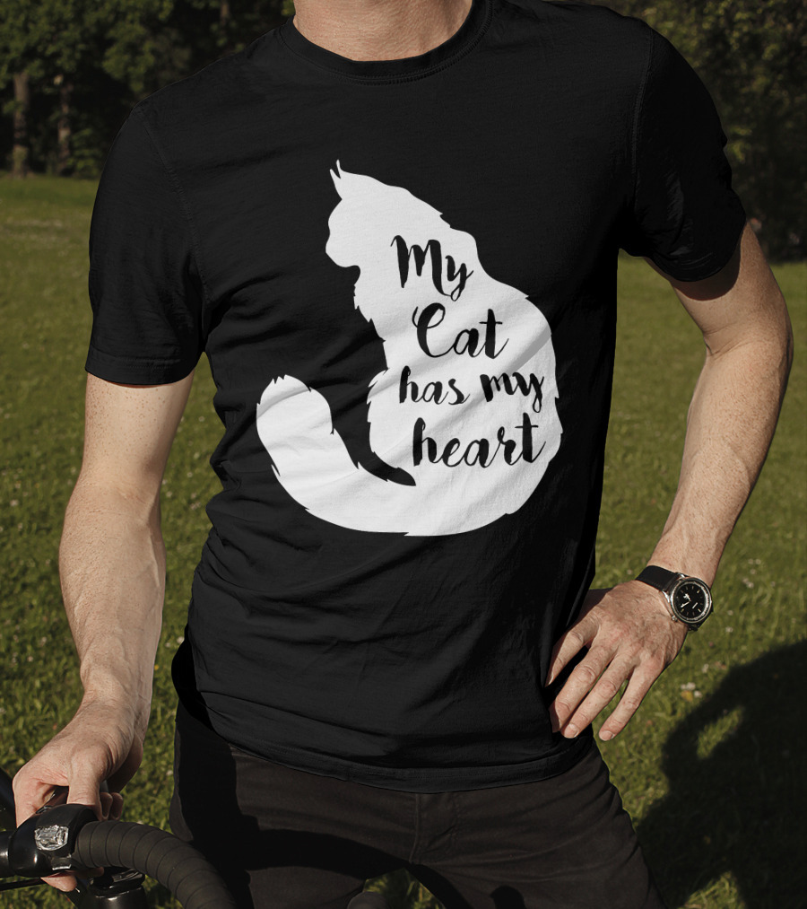 My Cat Has My Heart Cat T-Shirt