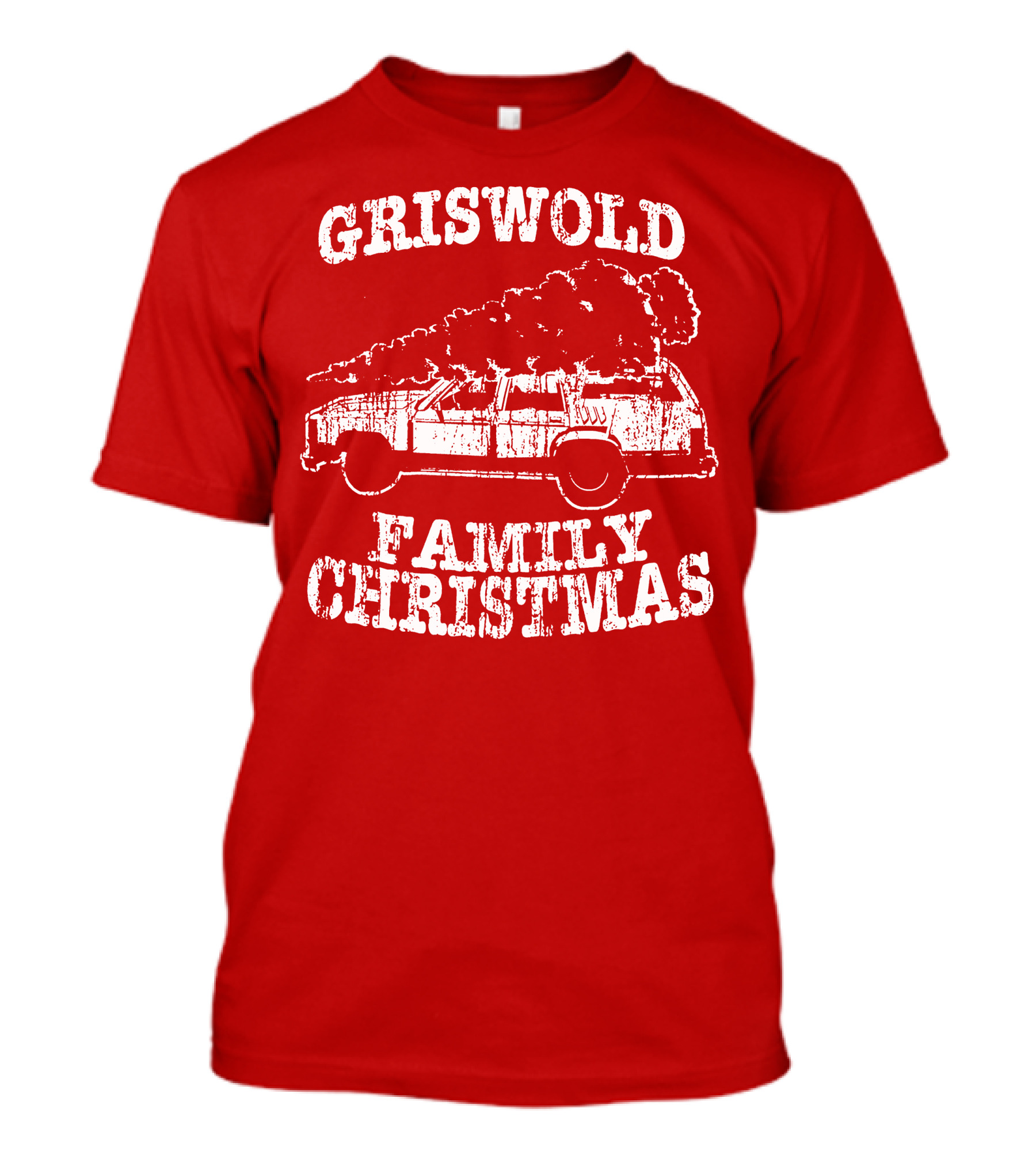 Griswold Family Christmas Tree Car Journey T-Shirt