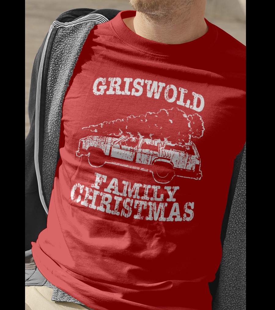 Griswold Family Christmas Tree Car Journey T-Shirt