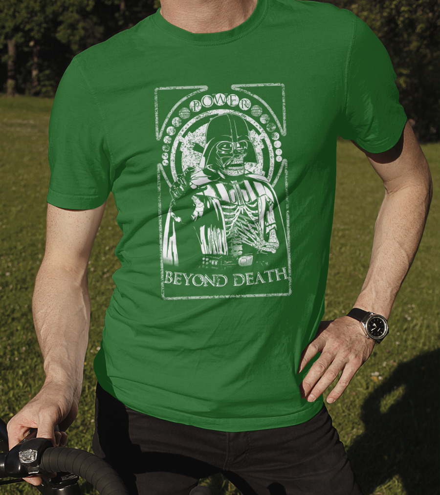 Power Beyond Death Darth Vader Skeleton Vintage T-Shirt