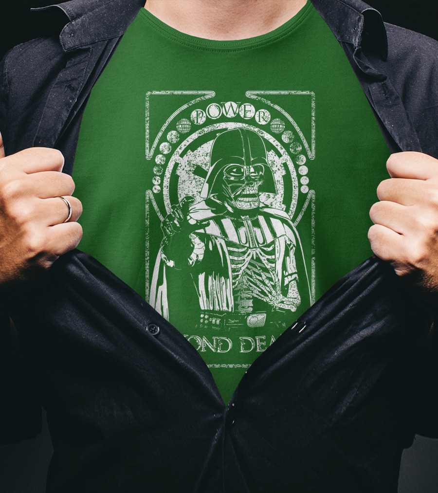 Power Beyond Death Darth Vader Skeleton Vintage T-Shirt