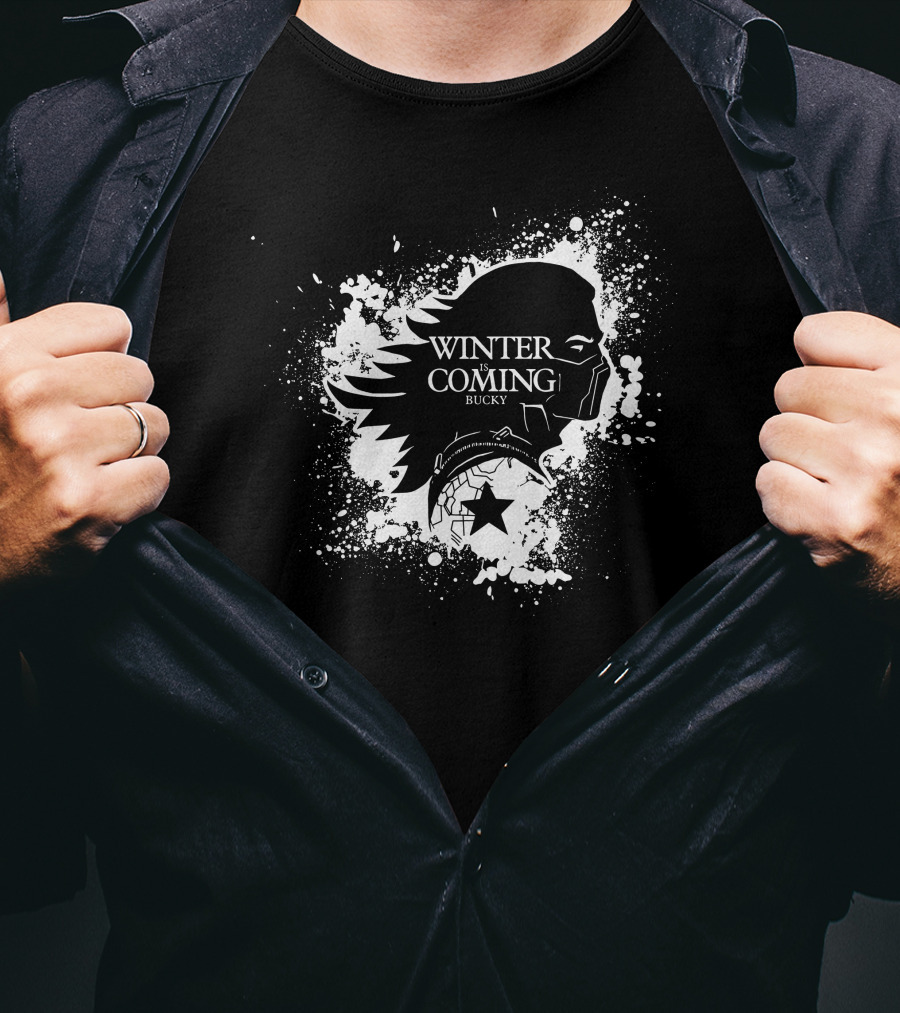 Winter Soldier Winter Coming Bucky T-Shirt