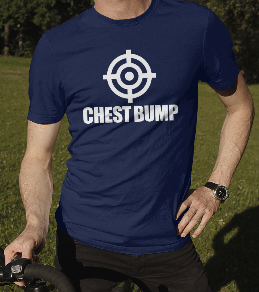 Chess Bump Target Icon With Center Aim T-Shirt