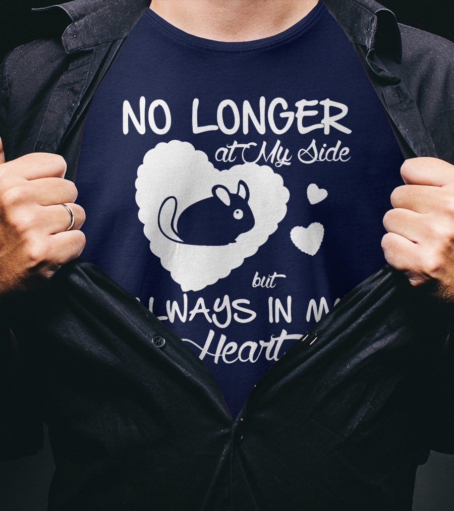 No Longer At My Side But Always In My Heart Chinchilla Love T-Shirt