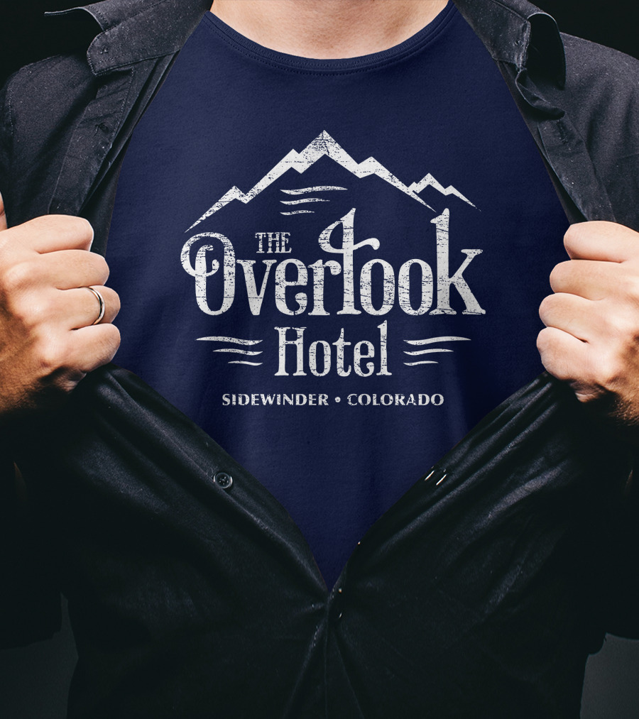 The Overlook Hotel Sidewinder Colorado Mountains T-Shirt