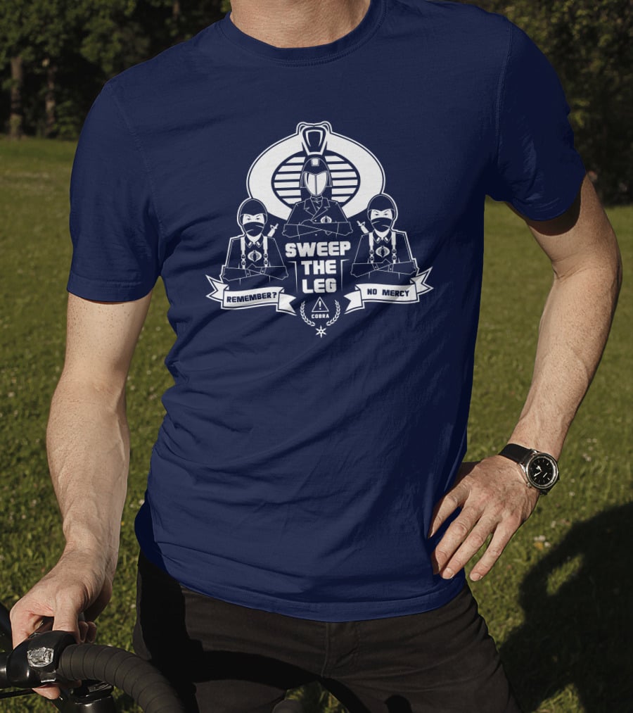 Sweep The Leg Remember No Mercy Cobra T-Shirt
