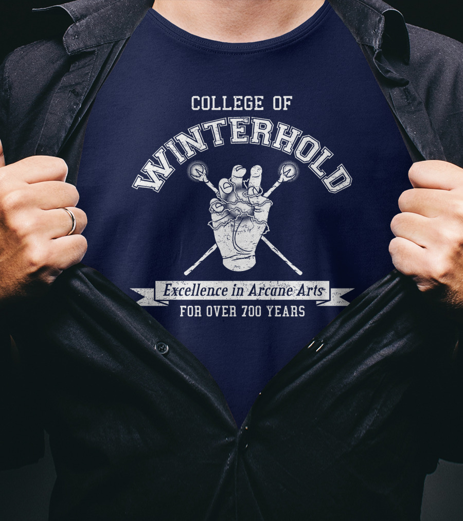 College Of Winterhold Excellence IN Arcane Arts For Over 700 Years T-Shirt