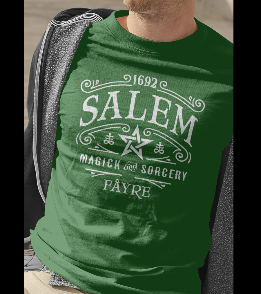 1692 Salem Magick And Sorcery Fayre T-Shirt