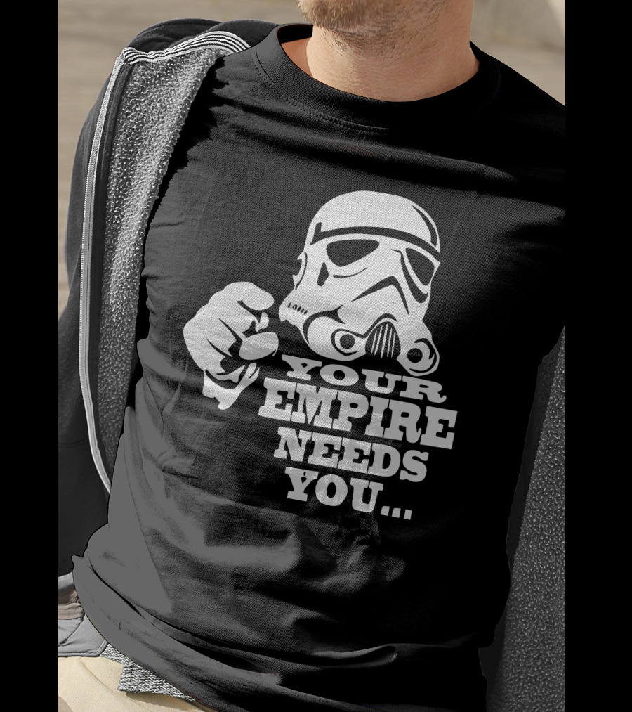 Your Empire Needs You Stormtrooper Recruitment T-Shirt