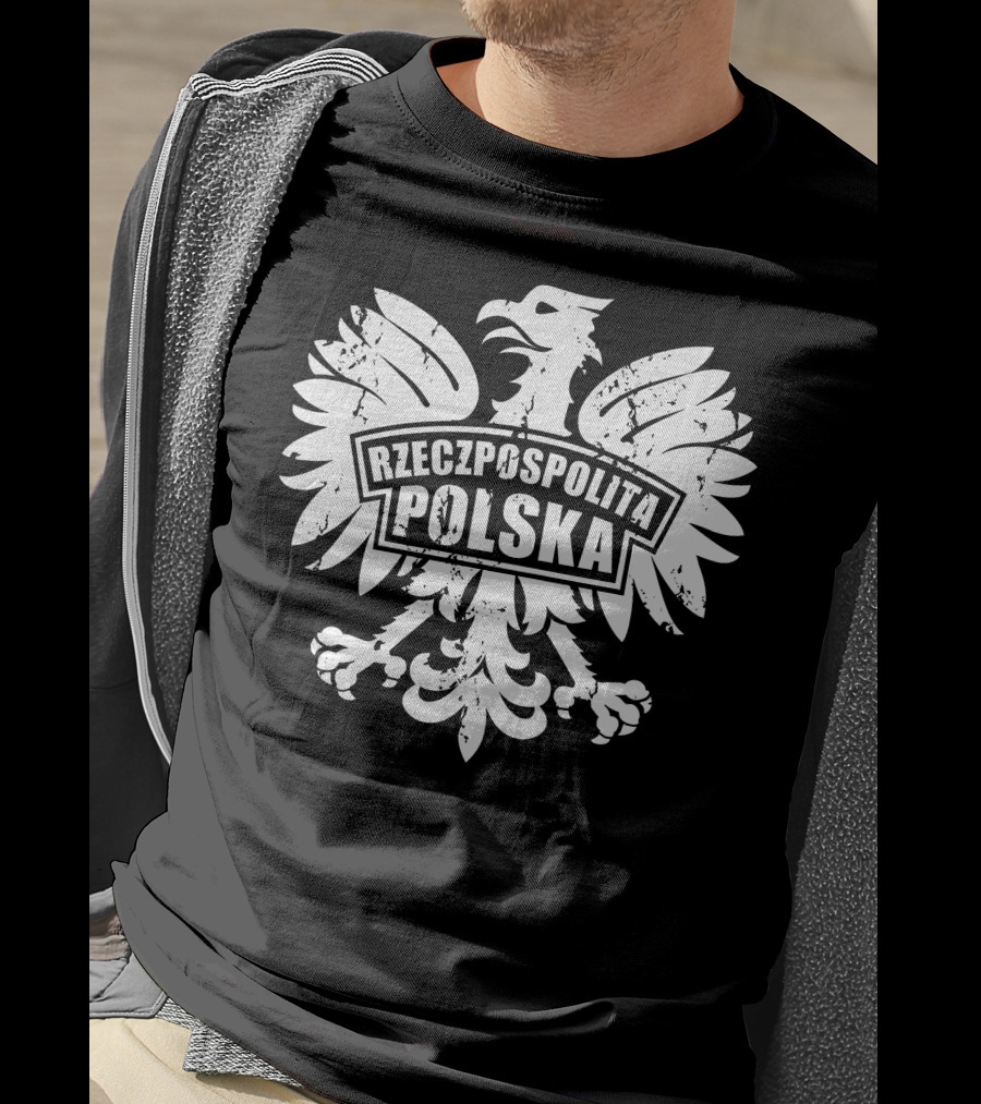 RZECZPOSPOLITA POLSKA Eagle Emblem T-Shirt