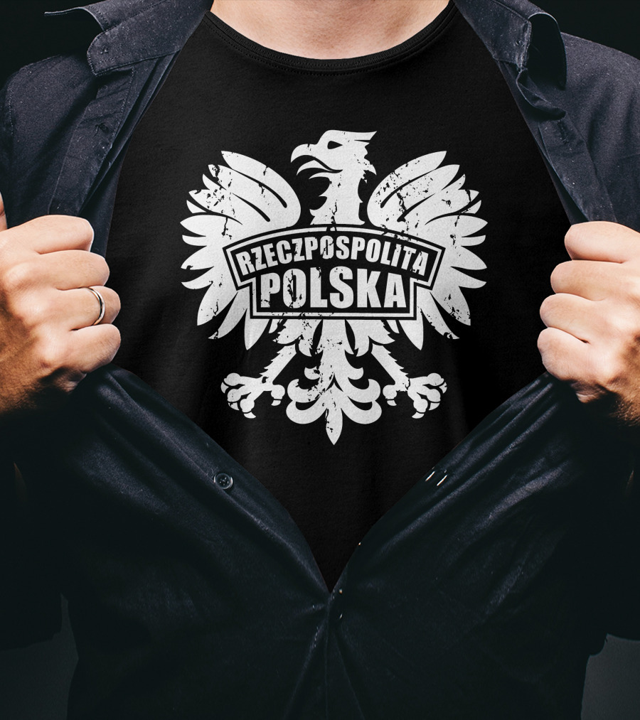 RZECZPOSPOLITA POLSKA Eagle Emblem T-Shirt