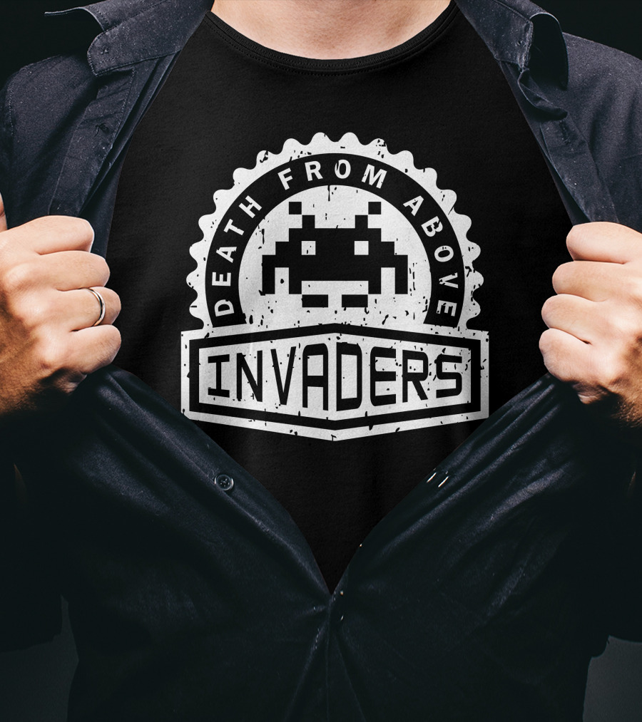 DEATH FROM ABOVE Invaders CREST SERIES T-Shirt