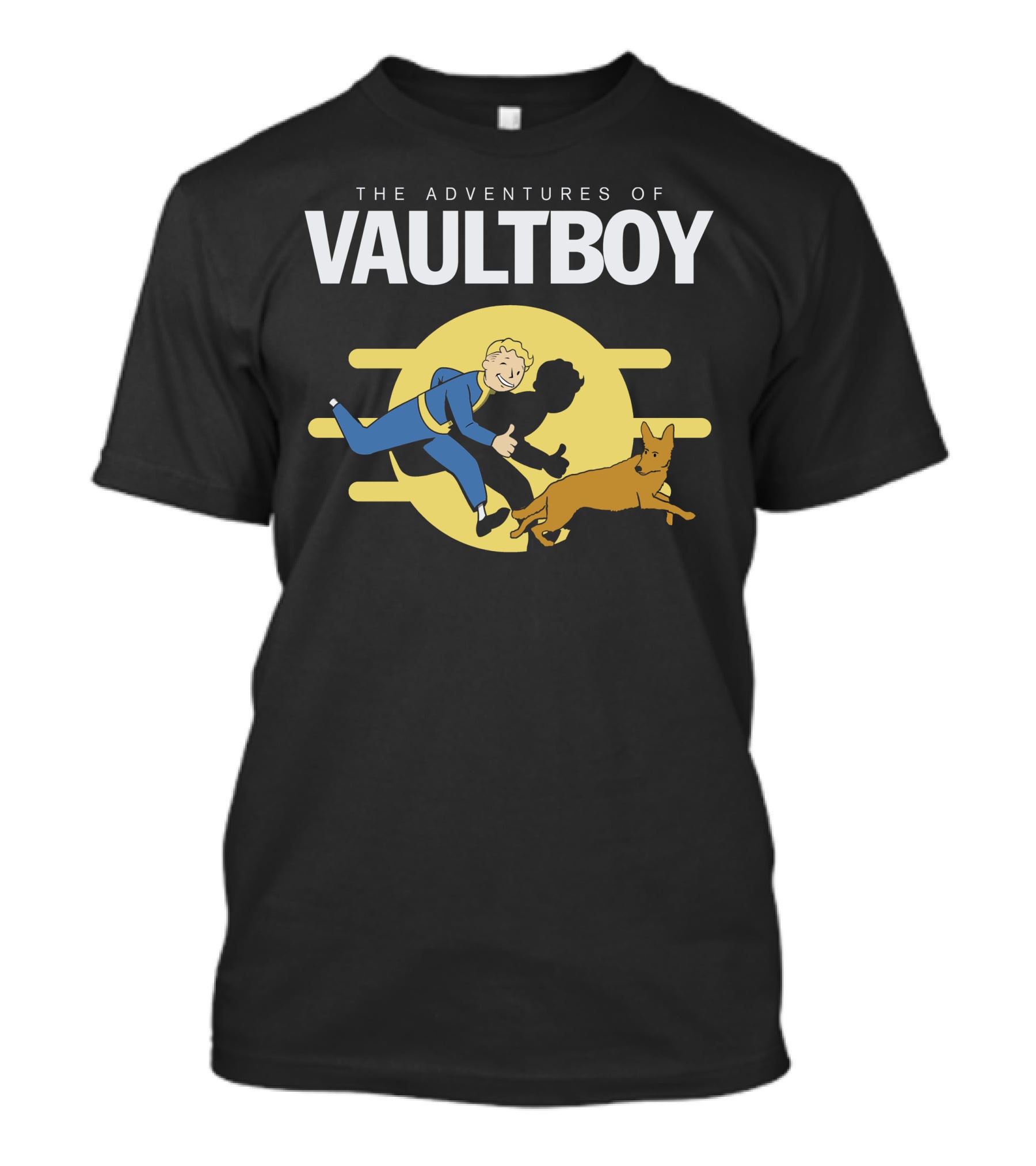 The Adventures Of Vault Boy And His Dog T-Shirt