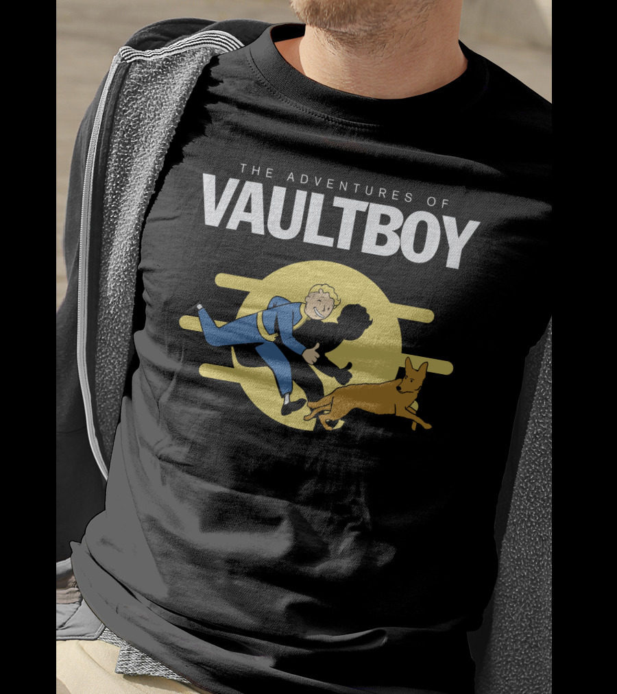 The Adventures Of Vault Boy And His Dog T-Shirt