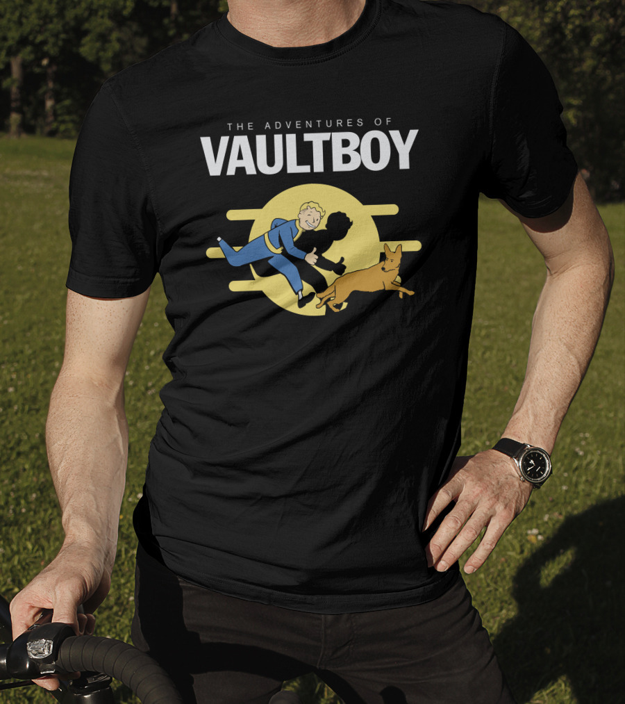 The Adventures Of Vault Boy And His Dog T-Shirt