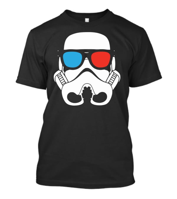 Cool Trooper 3D Glasses Stormtrooper T-Shirt