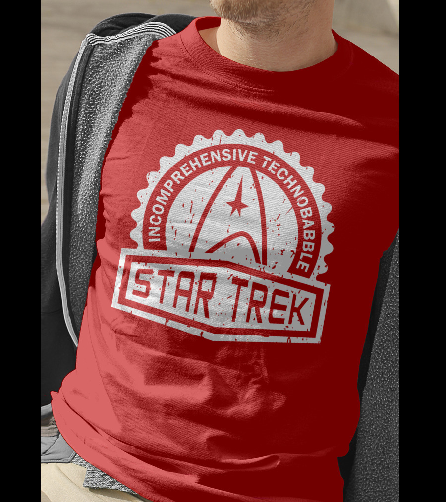 Incomprehensive Technobabble Crest Series Star Trek T-Shirt