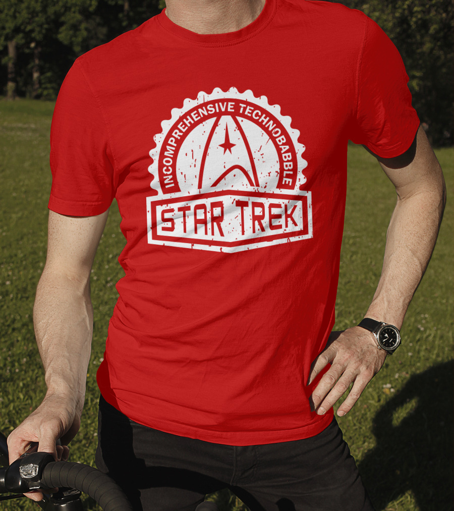 Incomprehensive Technobabble Crest Series Star Trek T-Shirt