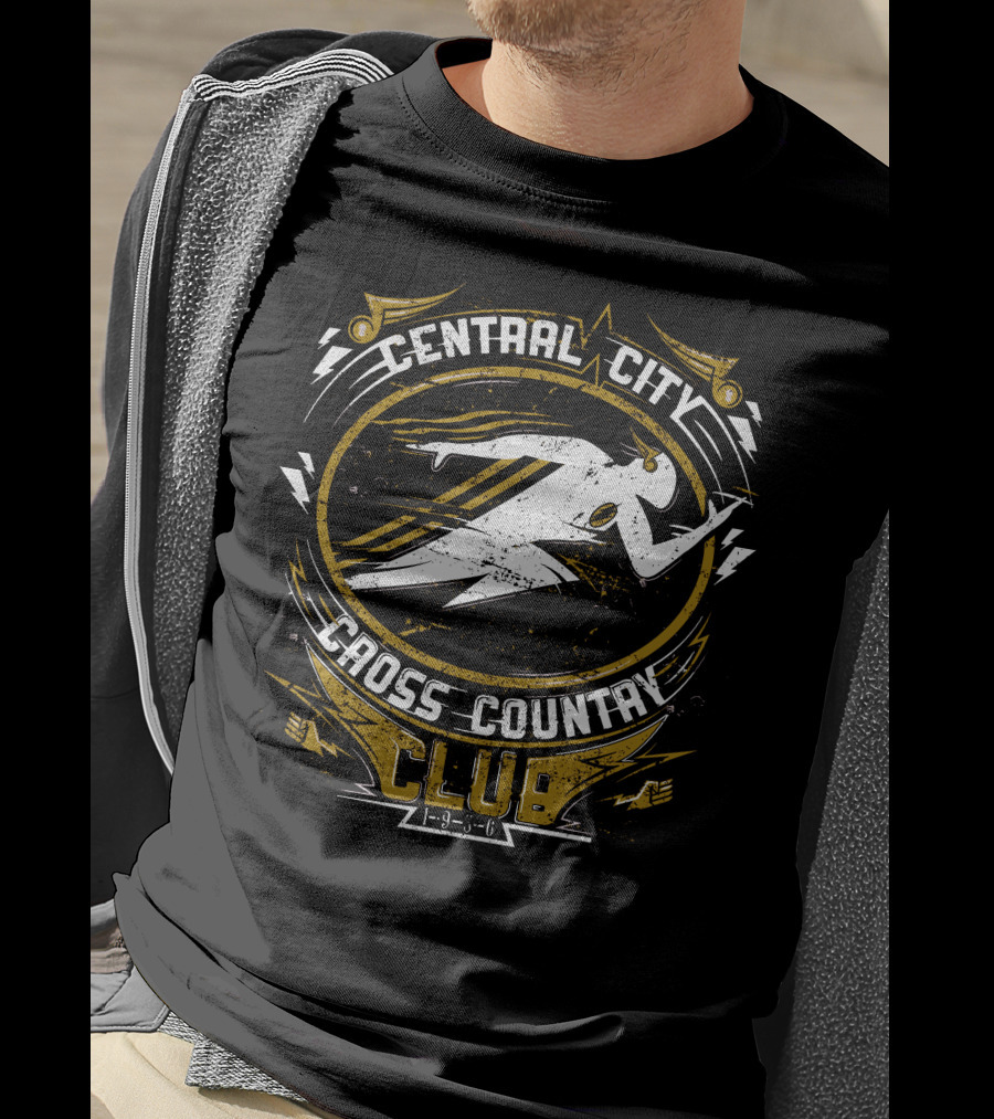 Central City Cross Country Club 1966 T-Shirt