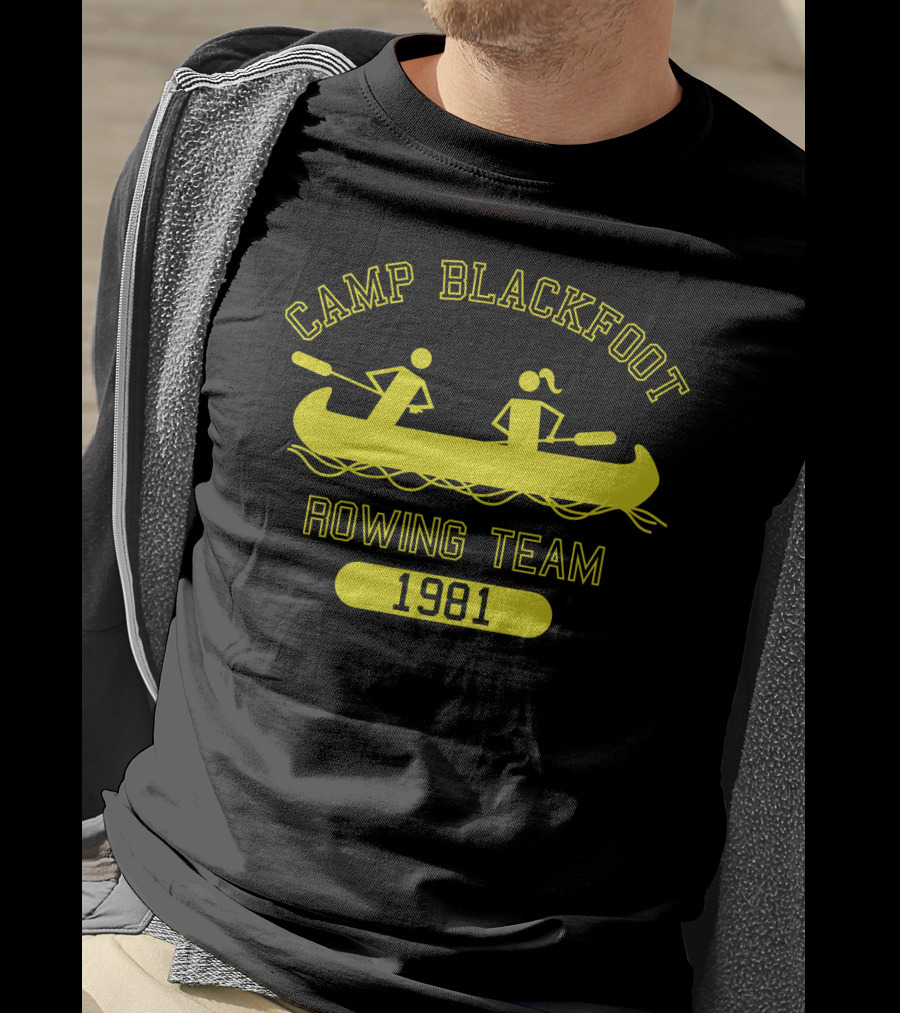 Camp Blackfoot Rowing Team 1981 T-Shirt