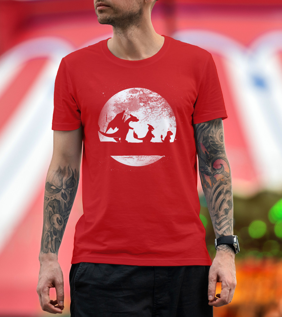 Evolve Pokémon Evolution Moon T-Shirt