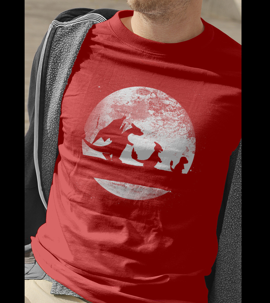 Evolve Pokémon Evolution Moon T-Shirt