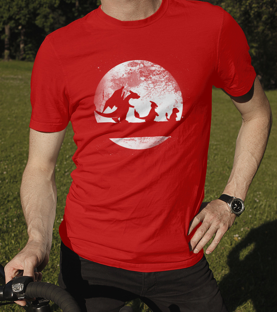 Evolve Pokémon Evolution Moon T-Shirt