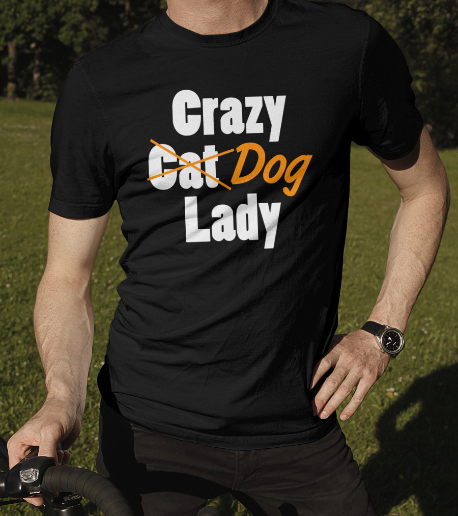 Crazy Cat Dog Lady T-Shirt