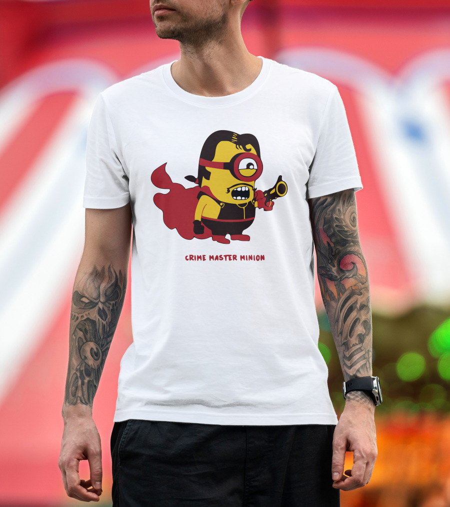 Crime Master Minion Hero Fusion T-Shirt