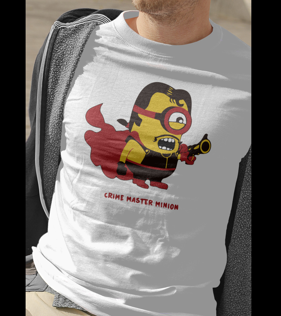 Crime Master Minion Hero Fusion T-Shirt