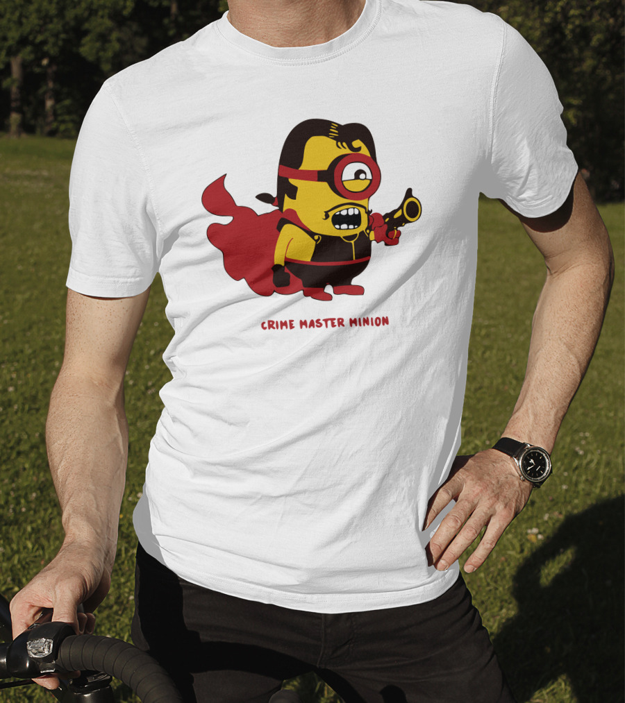 Crime Master Minion Hero Fusion T-Shirt