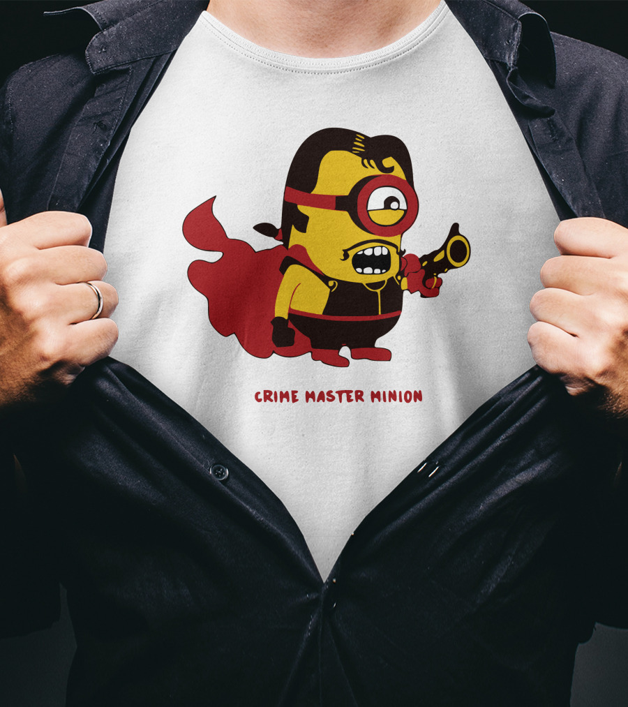 Crime Master Minion Hero Fusion T-Shirt