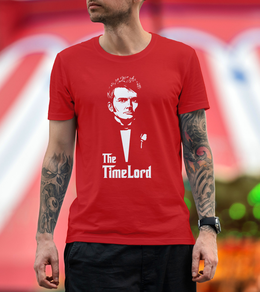 The Time Lord Doctor Who Godfather Mashup T-Shirt