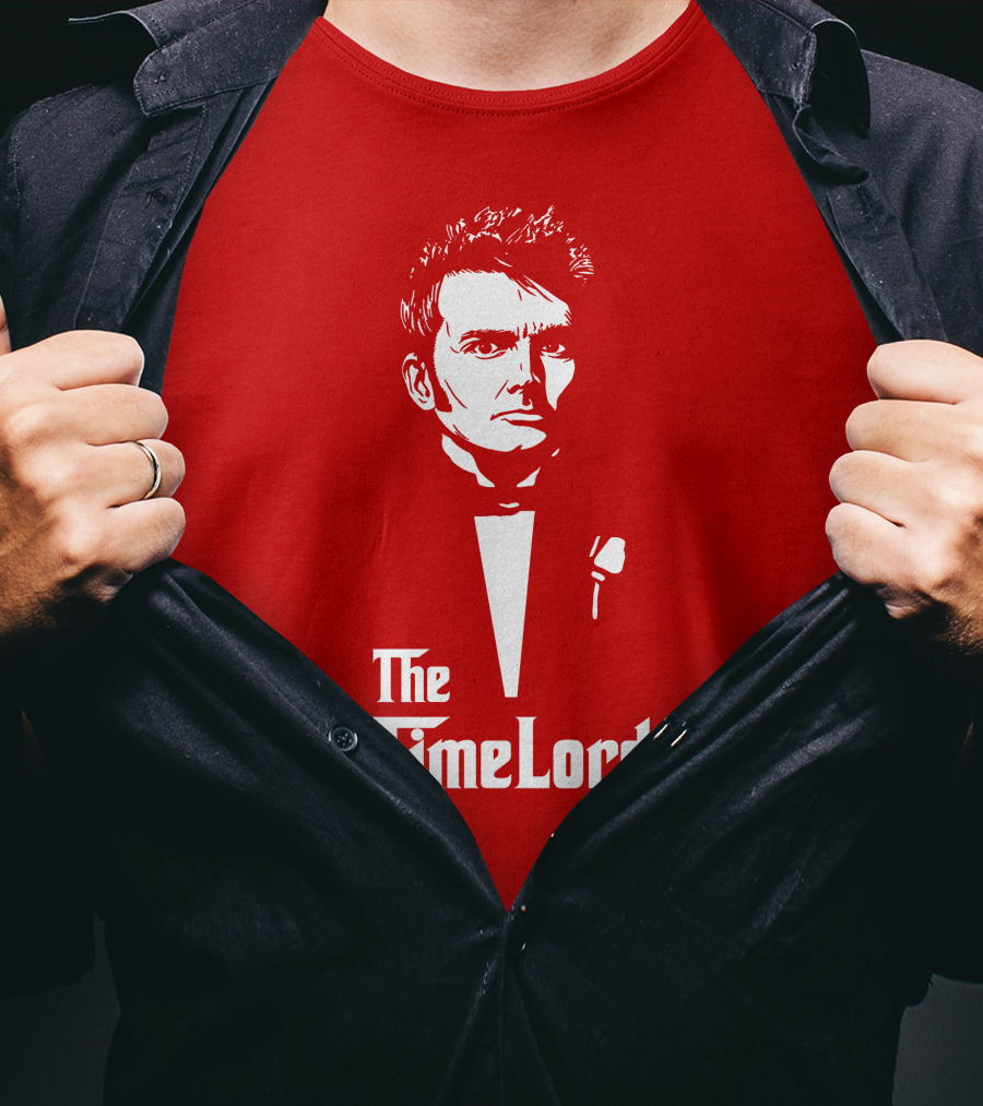 The Time Lord Doctor Who Godfather Mashup T-Shirt