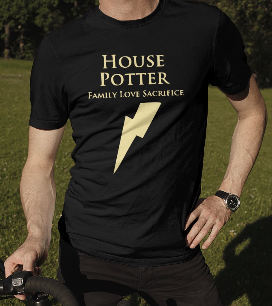 House Potter Family Love Sacrifice Lightning T-Shirt
