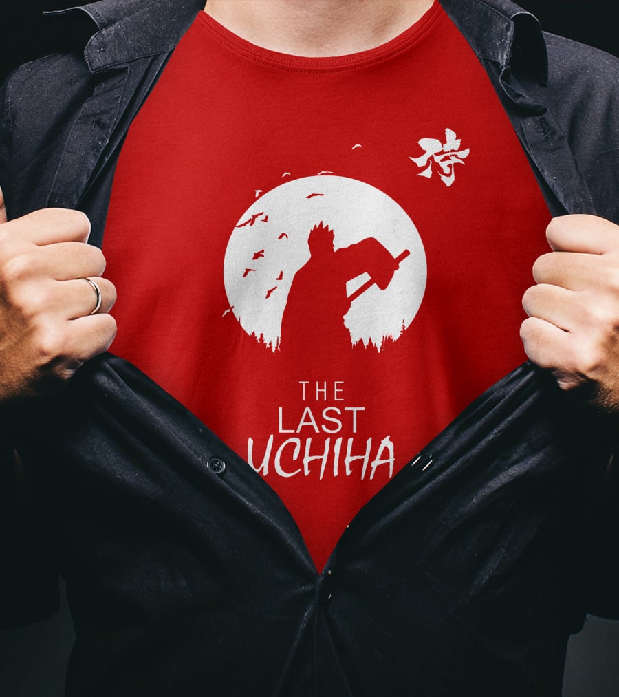 The Last Uchiha Samurai Moon T-Shirt