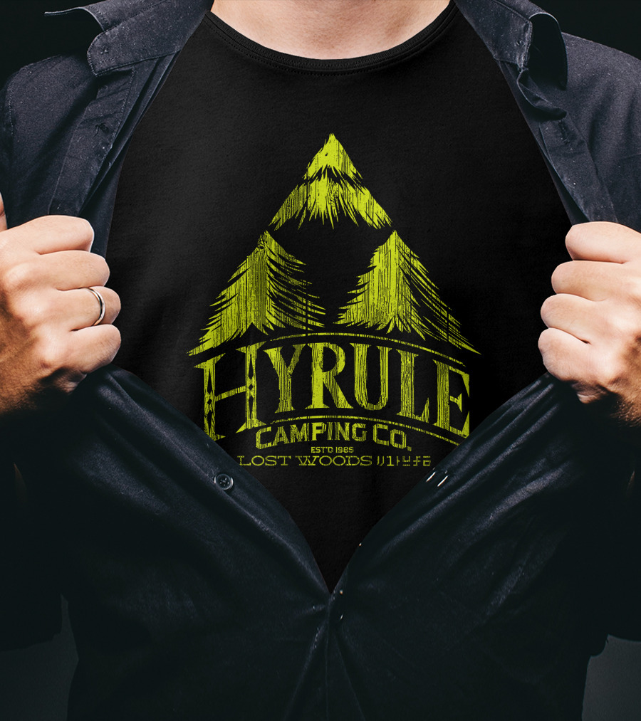 Hyrule Camping Co. Lost Woods Estd 1986 T-Shirt