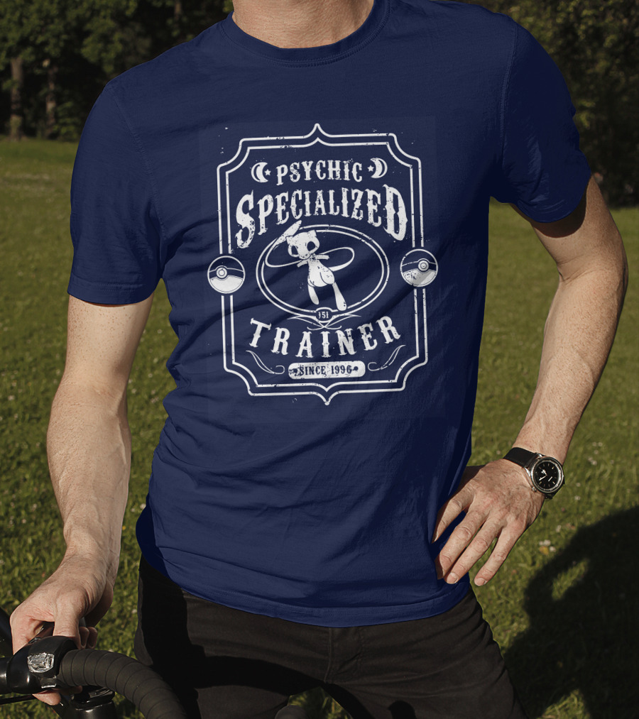 Psychic Specialized Trainer Mew Since 1996 T-Shirt