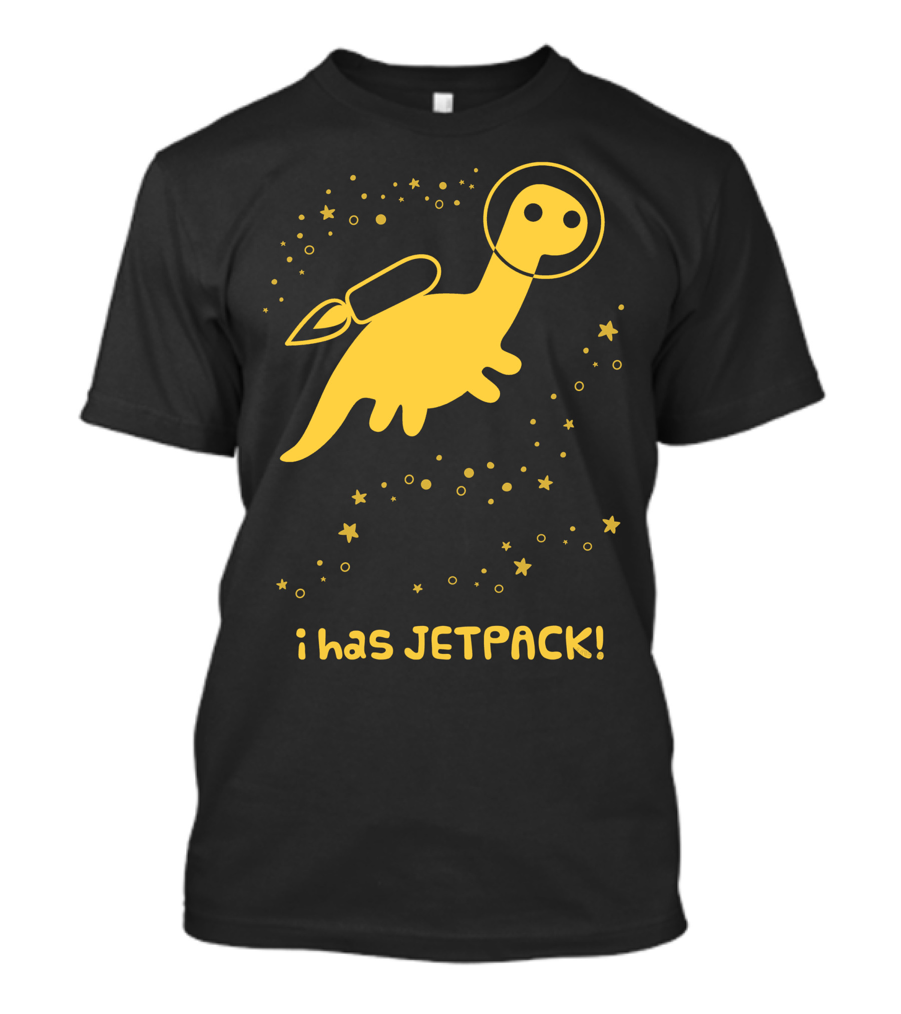 I Has JETPACK Dinosaur In Space T-Shirt