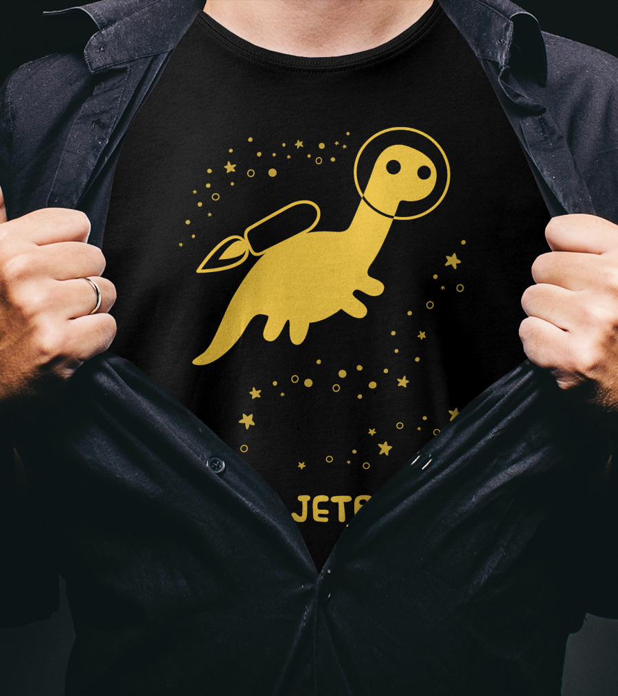 I Has JETPACK Dinosaur In Space T-Shirt