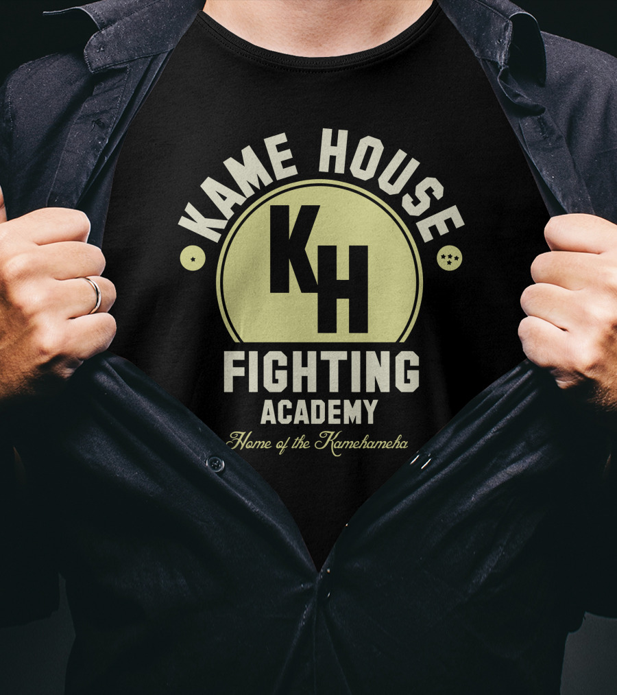 Kame House Fighting Academy Home Of The Kamehameha T-Shirt