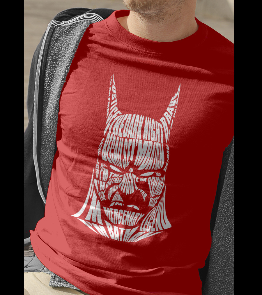 The Dark Knight Rises Batman Legend Mercenary Justice T-Shirt