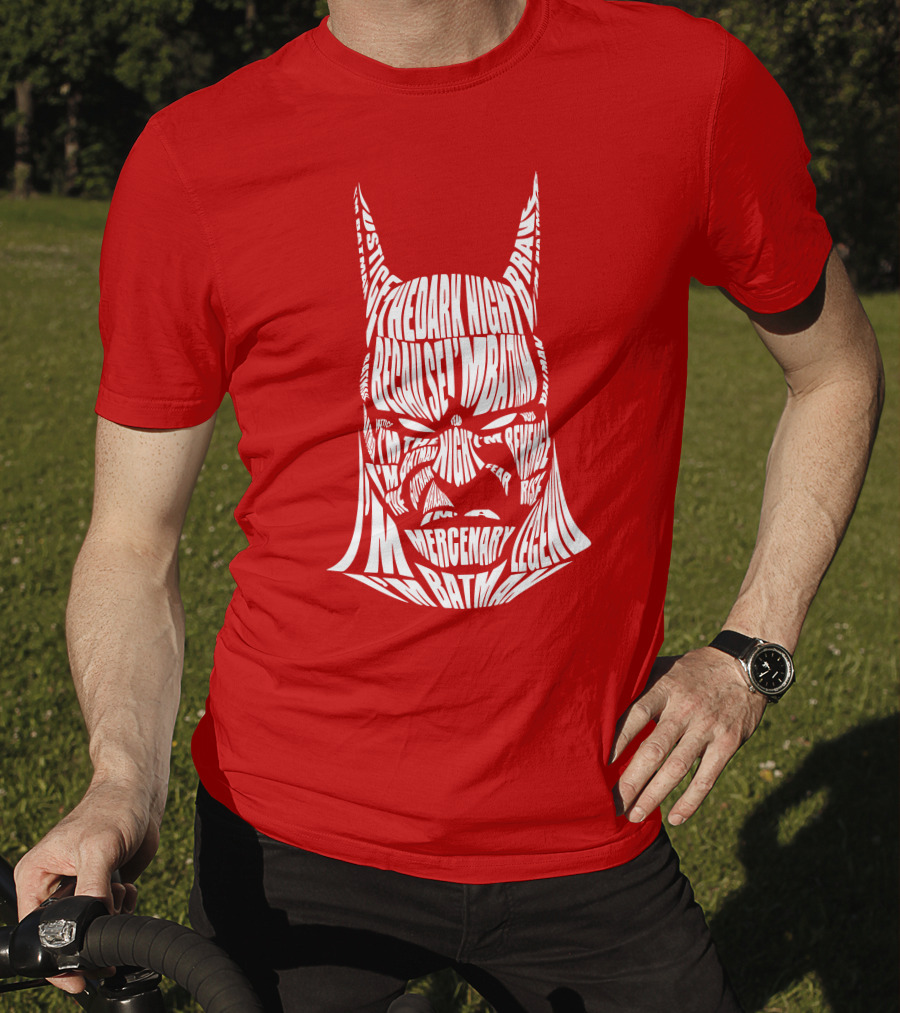 The Dark Knight Rises Batman Legend Mercenary Justice T-Shirt
