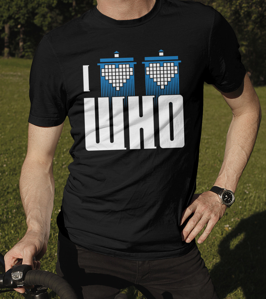 I Heart TARDIS Who T-Shirt