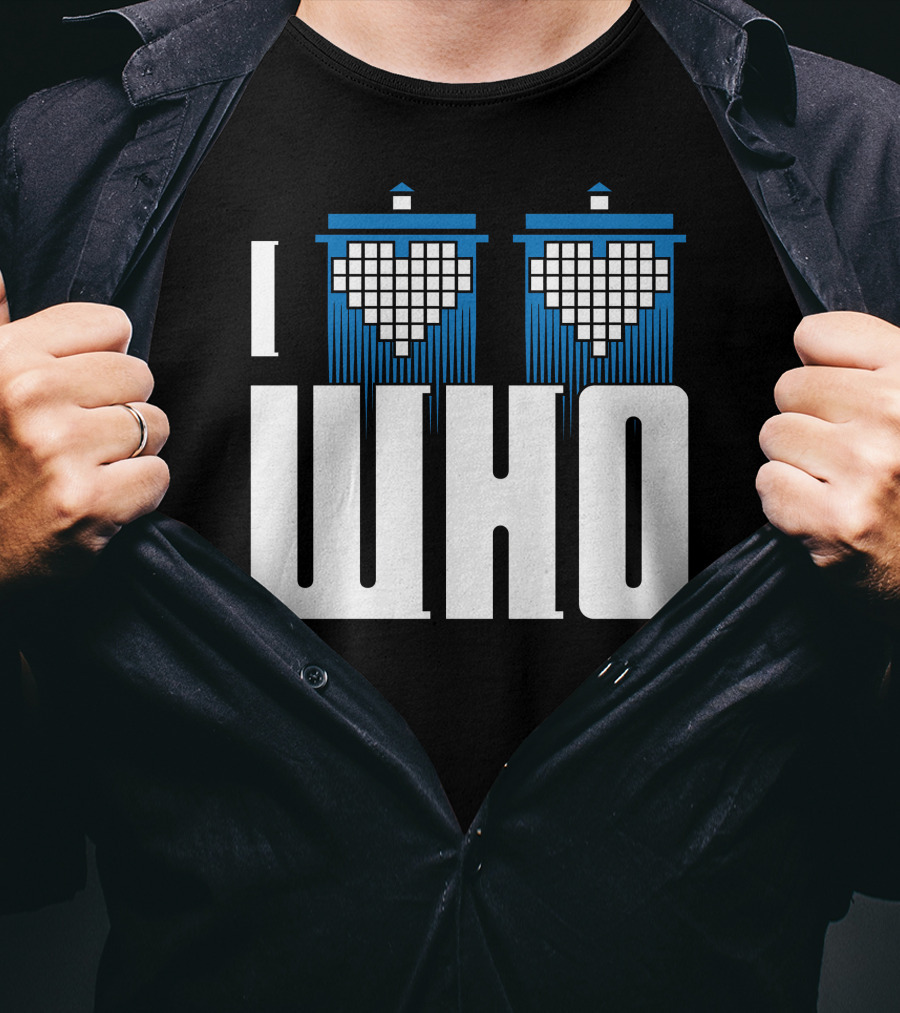 I Heart TARDIS Who T-Shirt