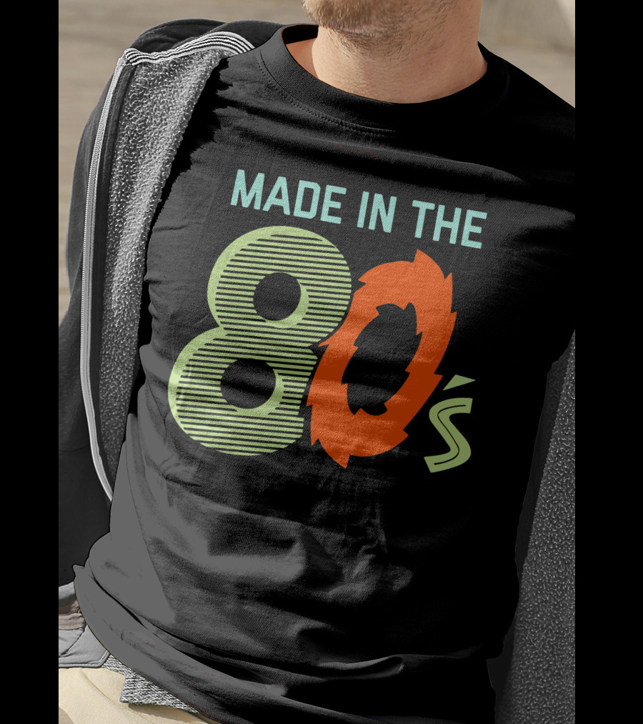 MADE IN THE 80'S Retro Style 80s Vibes T-Shirt
