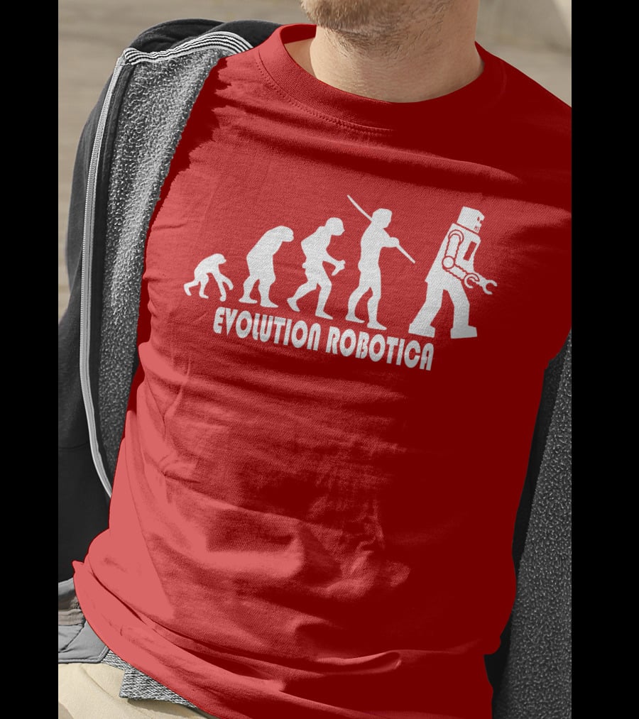 Evolution Robotica Human To Robot Transformation T-Shirt