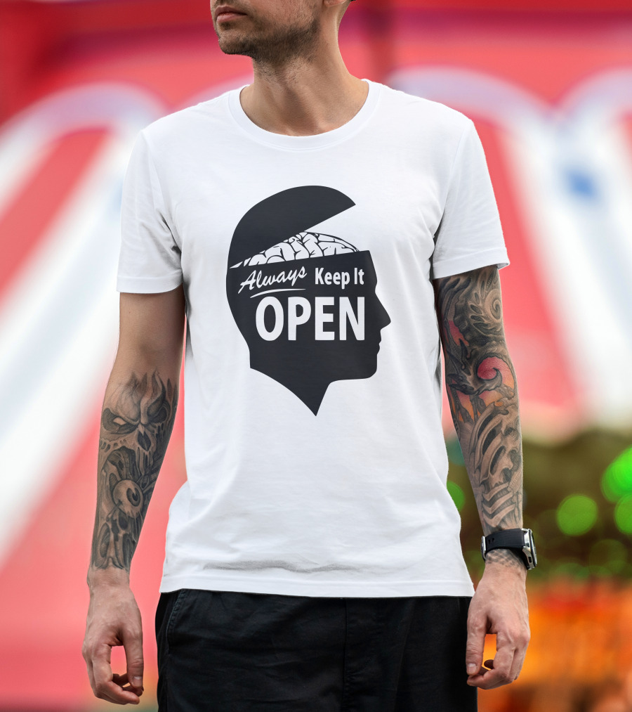 Always Keep It Open T-Shirt
