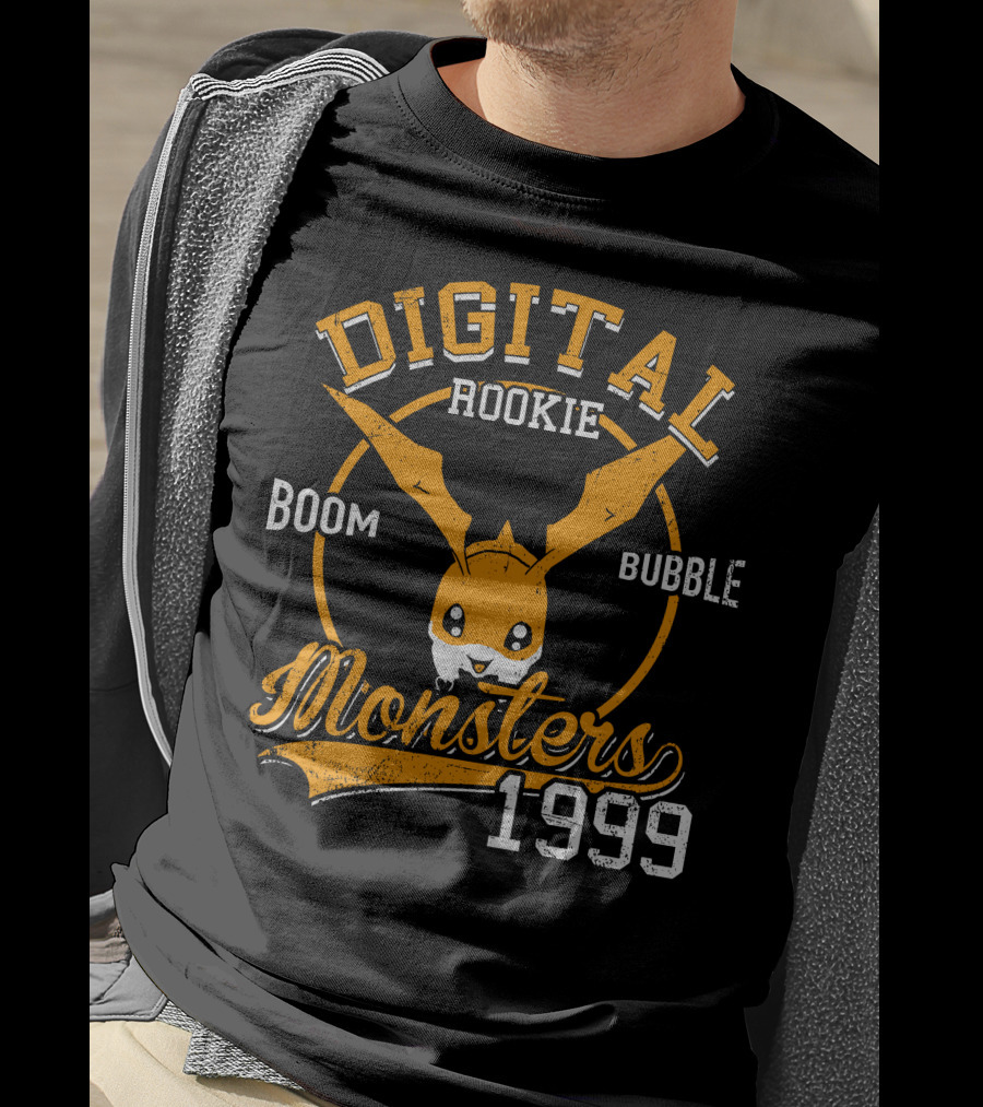Digital Rookie Monsters Boom Bubble 1999 T-Shirt